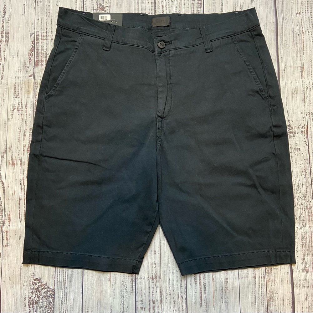 DSTLD Navy Blue Chino Shorts. Size 34. New With Tags.